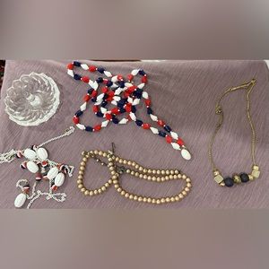 Costume Jewelry and Ring holder/tray.